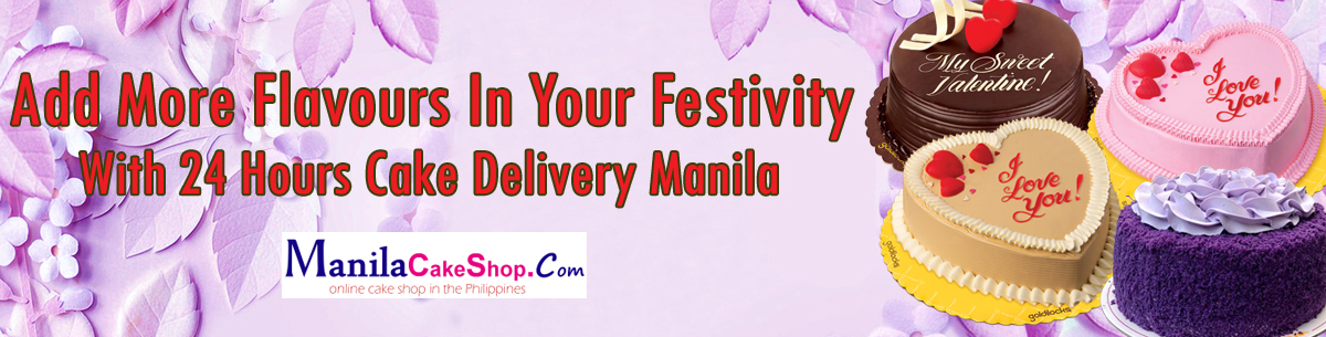 send more flavors cakes to manila philippines