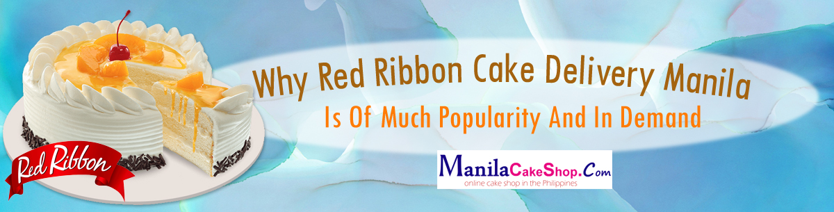 order online red ribbon cake to manila philippines