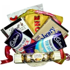 Assorted Chocolate Lover Basket 5