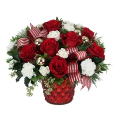 send santa baby flower arrangement to manila