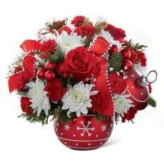 send ornament christmas bouquet to manila