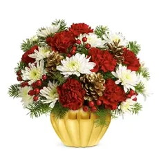 send precious traditions pinecone vase to manila