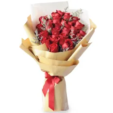 send 2 dozen red ecuadorian roses bouquet to manila