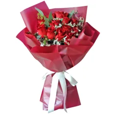 send 12 stems red ecuadorian roses bouquet to manila