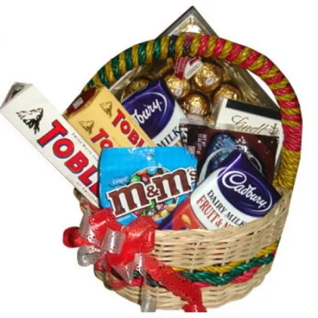 Assorted Chocolate Lover Basket 13 Send to Manila Philippines