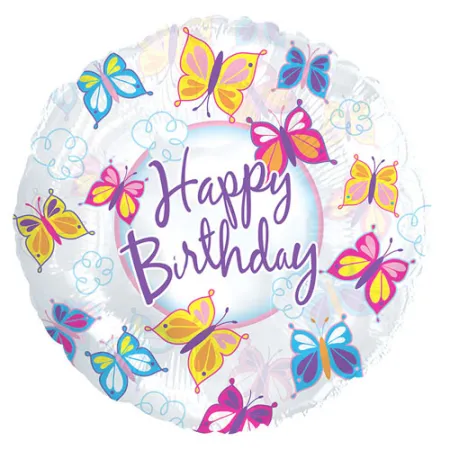 1PCS Happy Birthday Mylar Balloon