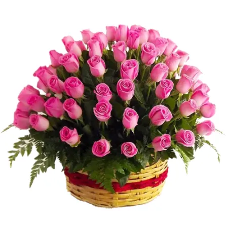 buy 36 pink roses get basket free to manila philippines