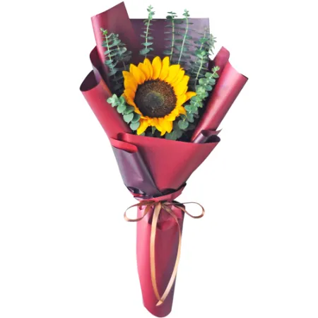 send single sunflower in bouquet to manila