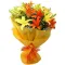 send 3 stem yellow and orange lilies bouquet to manila