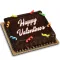 V-Day Chocolate Dedication Cake by Red Ribbon